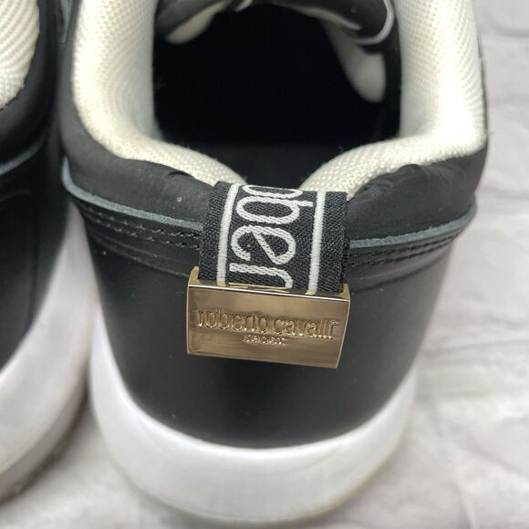Roberto Cavalli Men\'s Sports Sneakers Shoes Black Size US 8.5 / UK 7.5 / EU 41 main image 7